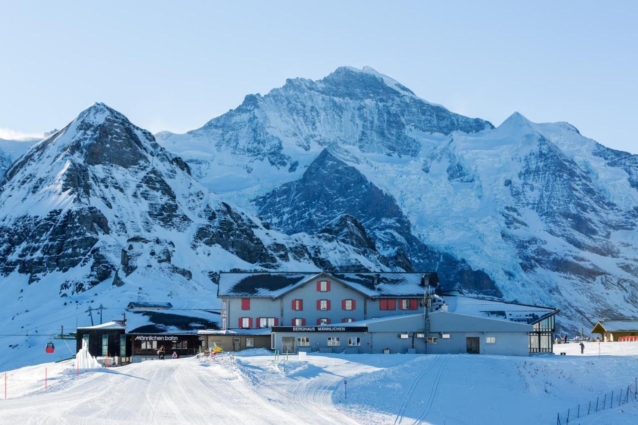 Berghaus Maennlichen Hotel กรินเดลวัลด์ ภายนอก รูปภาพ